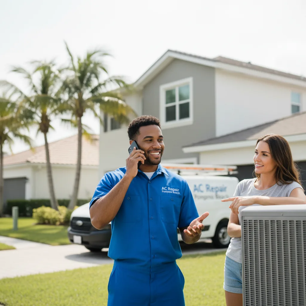 AC Repair Pompano Beach customer support in Salado